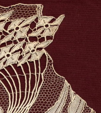 Art nouveau scrap crop edge