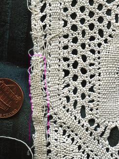 Gray band back color mark