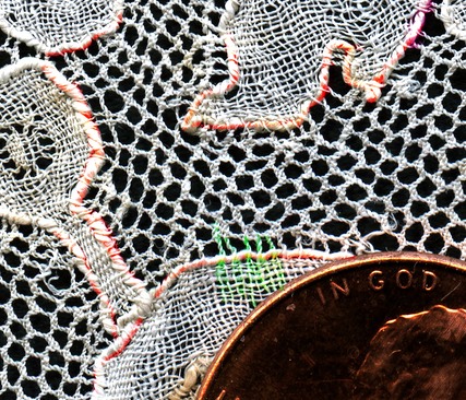 Mech mesh color coded