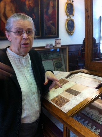 Nora tells re pat book